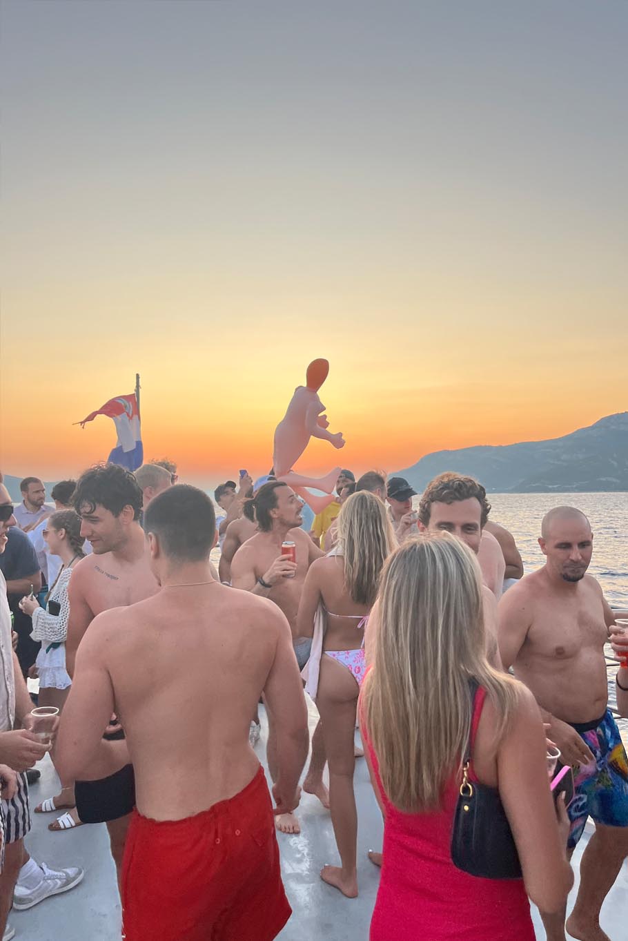 Dubrovnik boat party gallery image